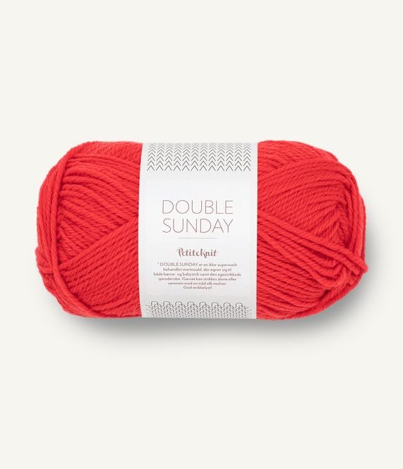 Hovedbilde PetiteKnit Double Sunday 4008 Poppy 